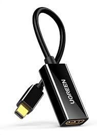 UGREEN Mini HDMI Male to HDMI Female Adapter (Black)