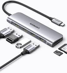 Ugreen CM511 Type C to USB 3.0 6 in 1 Multifunction Hub Adapter
