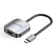 TDEHB Vention USB-C to HDMI Converter 0.15M Gray Aluminum Alloy Type