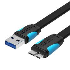 Vention USB 2.0 A Male to Micro-B Male 3A Cable 1M Black