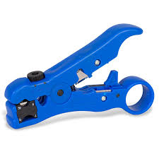 Coaxial Cable Stripper Blue
