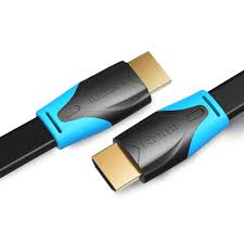 VAA-B02-L1000 Vention Flat HDMI Cable 10M Black