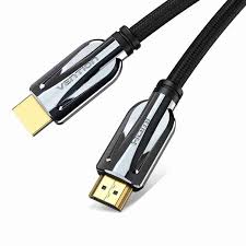VAA-B05-B500 Vention Nylon Braided HDMI Cable 5M Black Metal Type