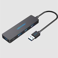 CHKBB 4 Ports USB3.0 HUB 0.15M Black