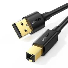UGREEN USB 2.0 AM to BM Printer Cable 2m