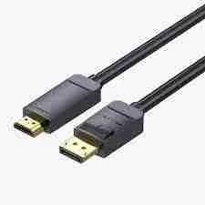 HADBH Vention DP to HDMI Cable 2M Black