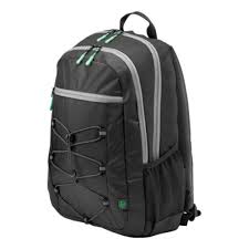 HP 15.6" Active Backpack - Black/Mint Green - 1LU22AA
