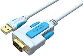 VAS-C02-B100 USB to RS232 Serial Adapter Black 1M