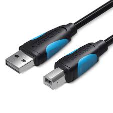 VAS-A16-B300 USB2.0 A Male to B Male Printer Cable 3M Black