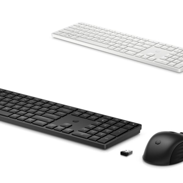 HP 650 Wireless Keyboard and Mouse Combo - Black