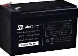 Mercury UPS Replacement Battery 7.5Ah 12V