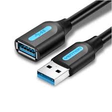 CBHBG Vention USB 3.0 A Male to A Female Extension Cable 1.5M black PVC Type